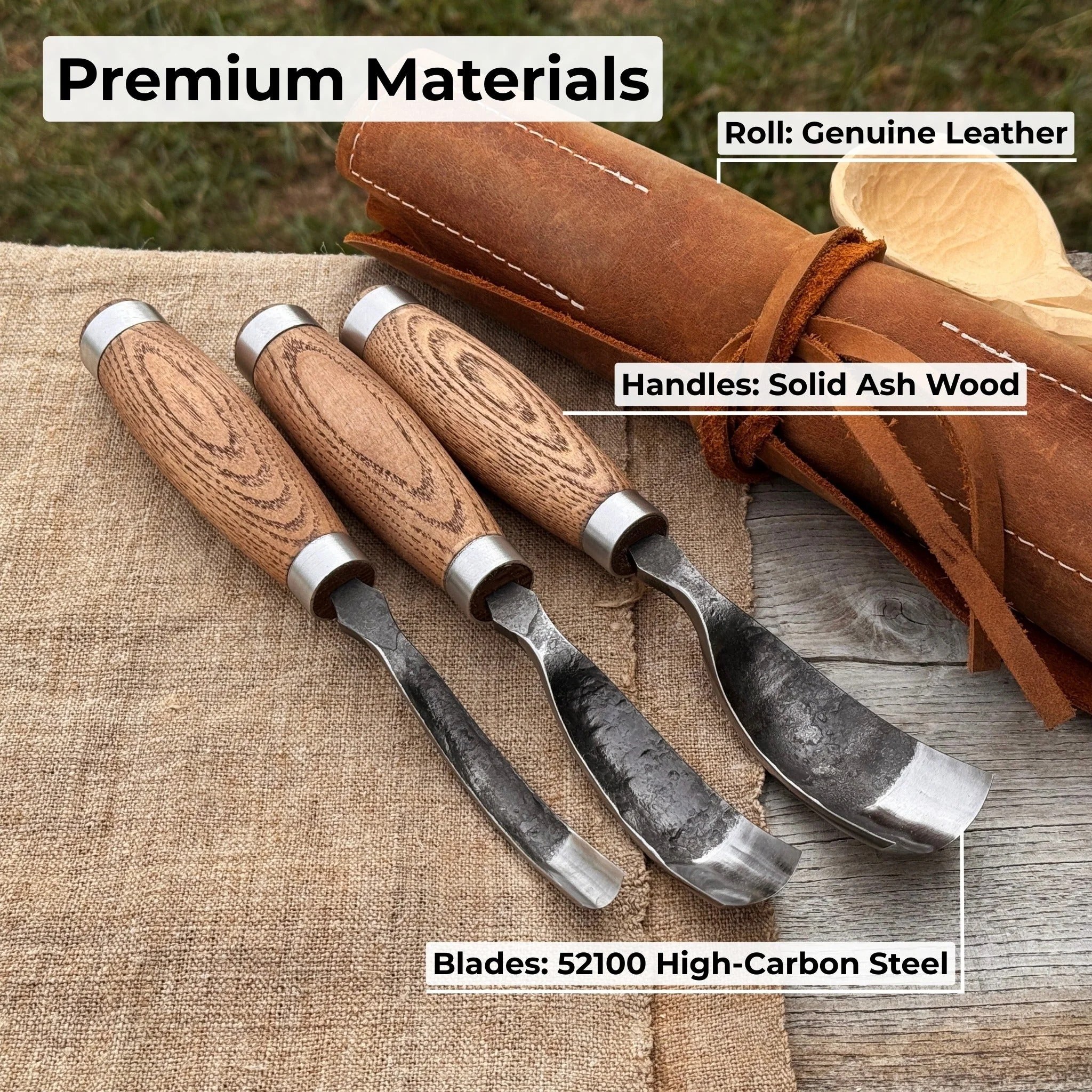 3-Piece Bent Gouge Set - Image 6