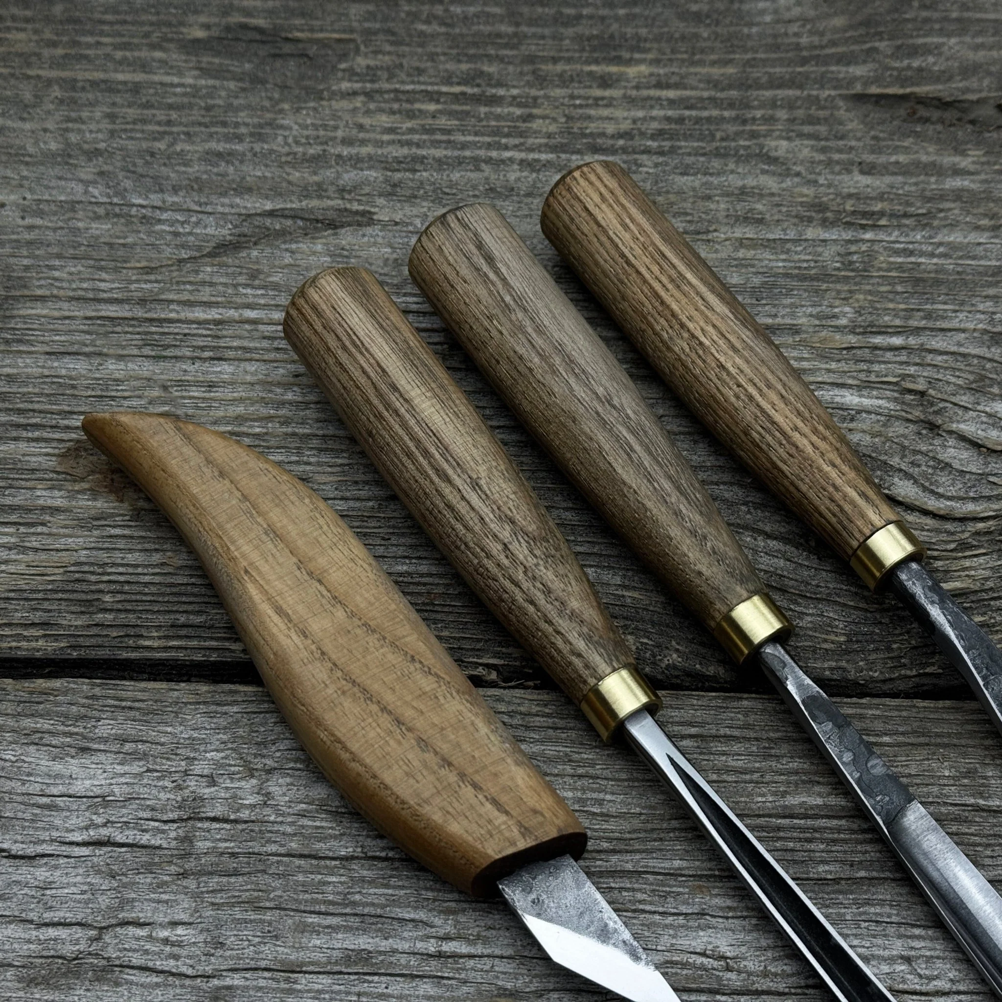 4-Piece Carving Knife, Chisel & Gouge Set - Image 7