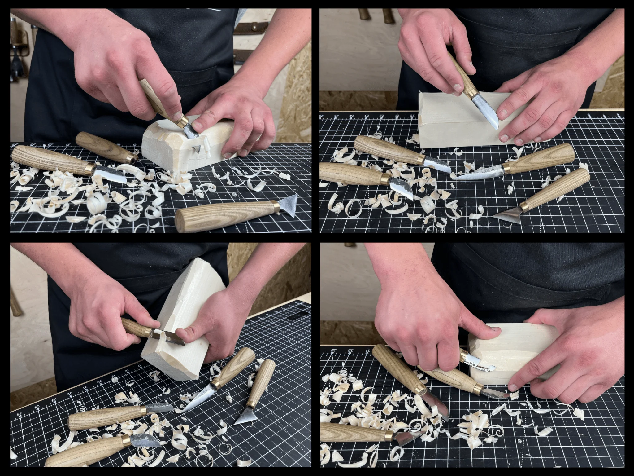 5-Piece Wood Carving Knife Set - Image 3