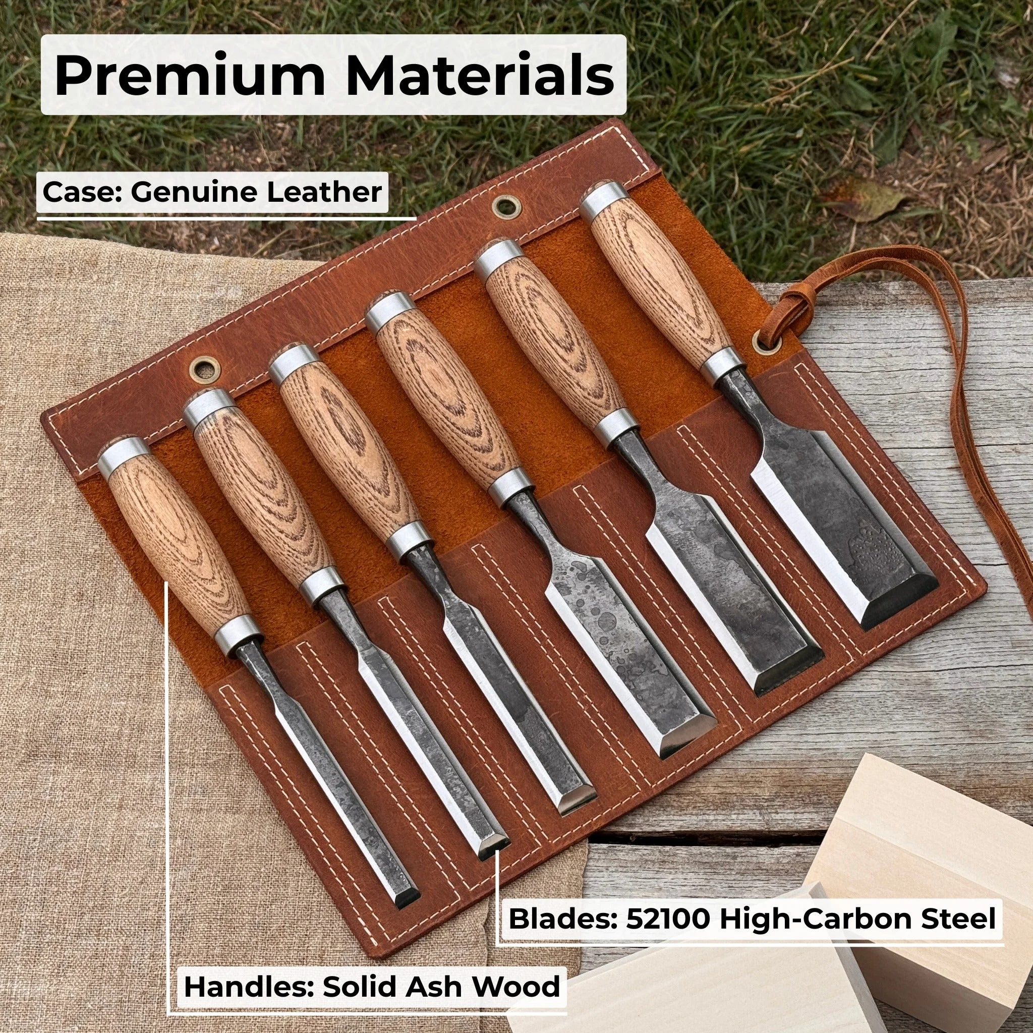 6-Piece Wood Carving Chisel Set - Image 7