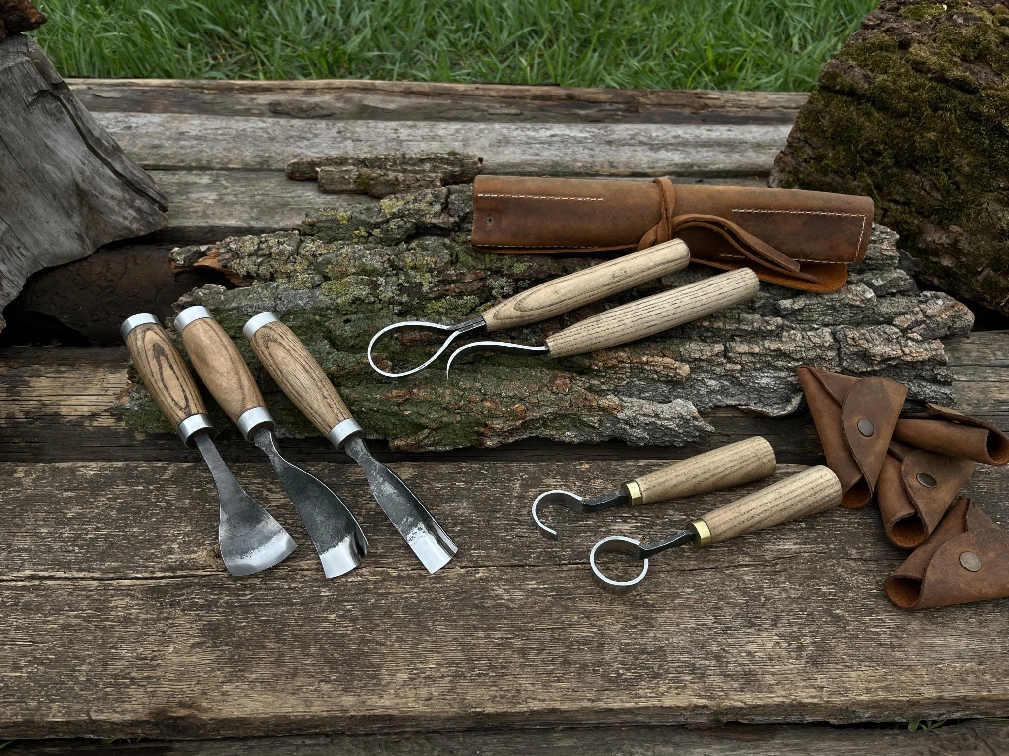 7-Piece Spoon/Bowl Carving Tool Set - Image 4