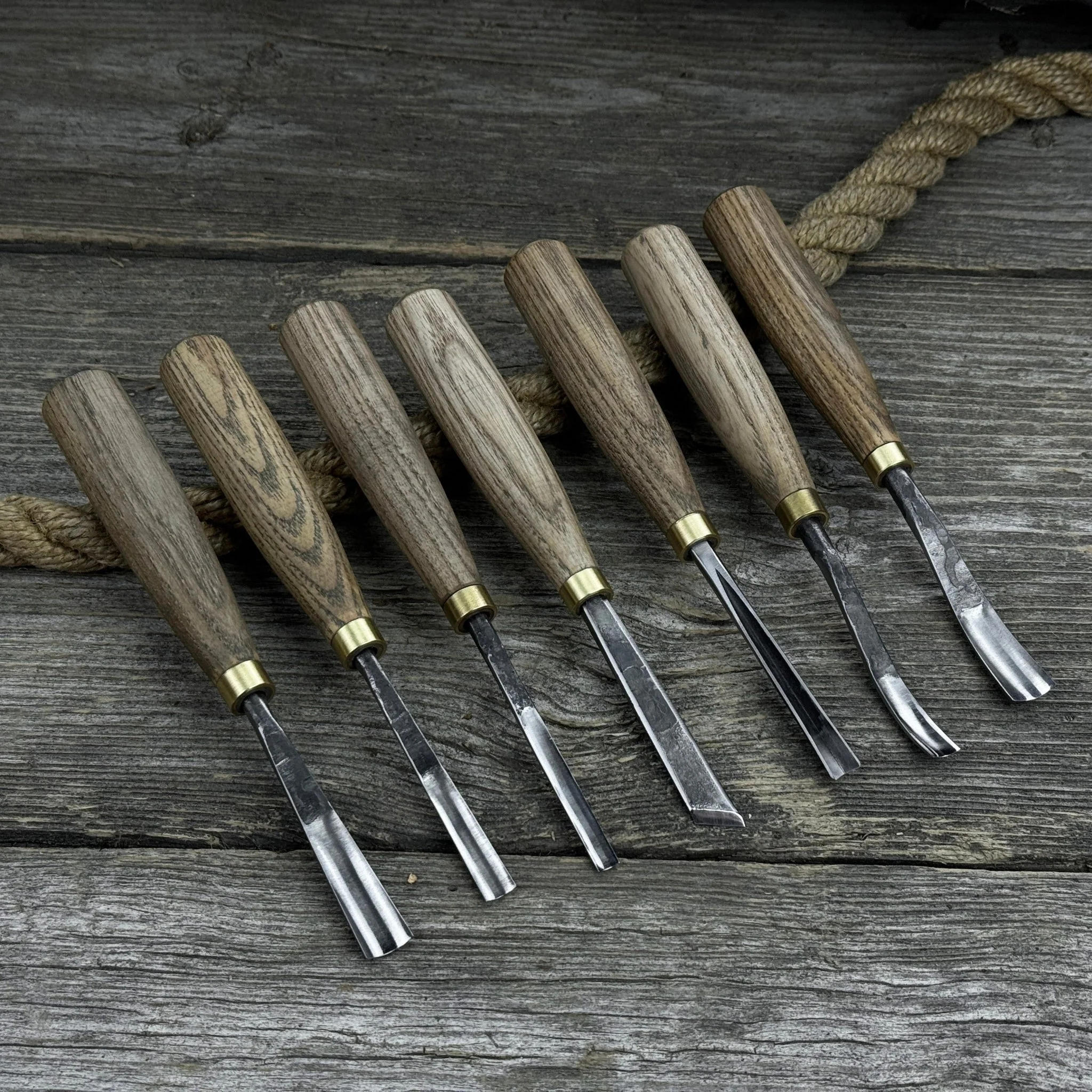 7-Piece Wood Carving Chisel & Gouge Set - Image 3