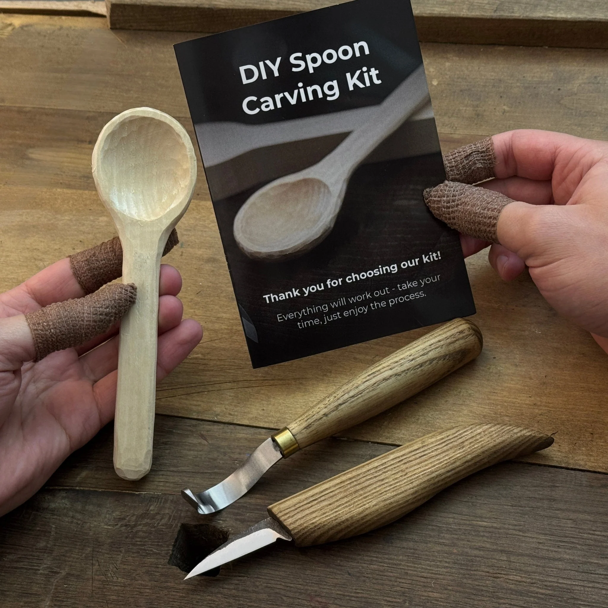 Beginner DIY Spoon Carving Kit - Image 9
