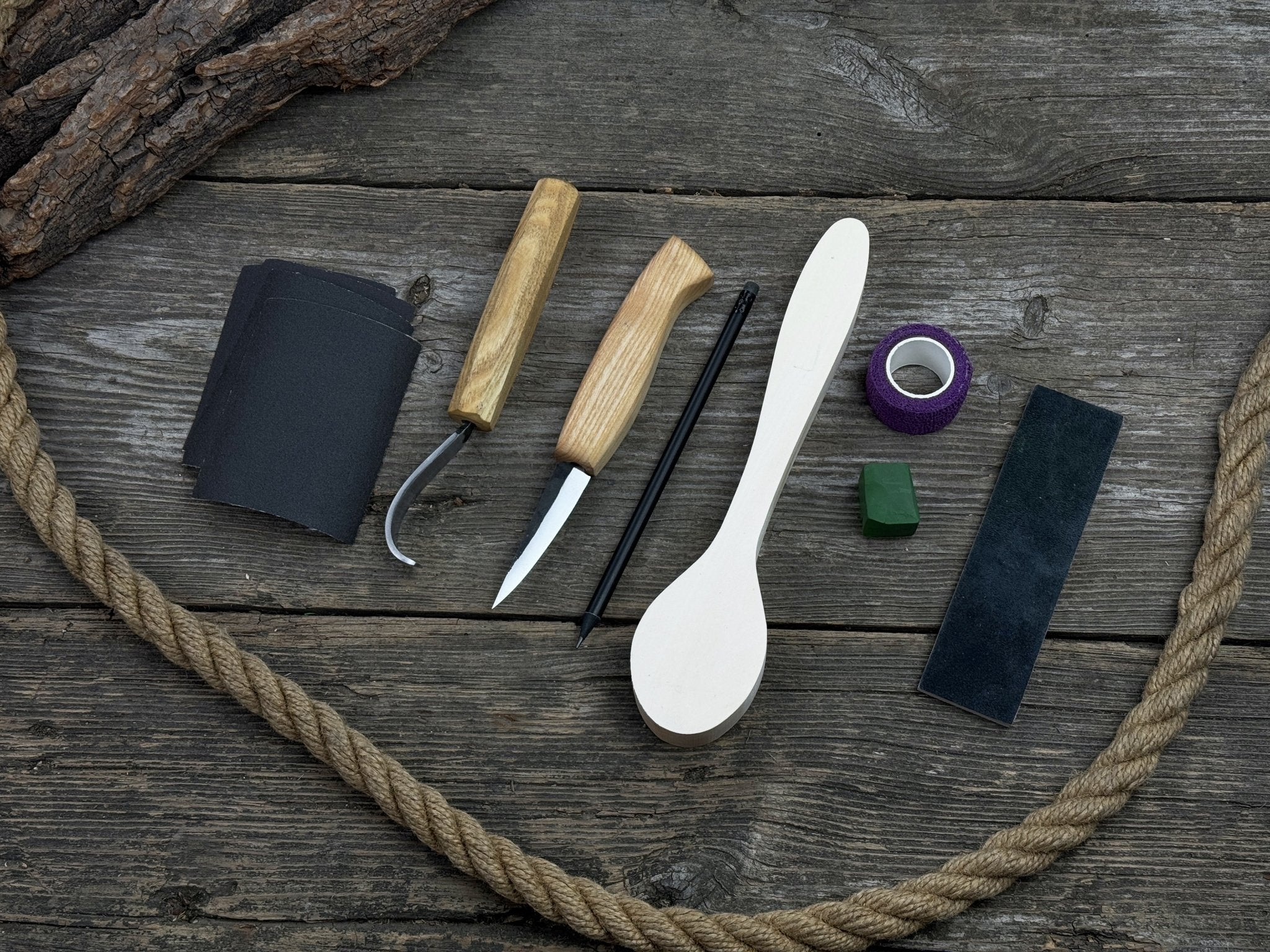 Craft Your Own Wooden Spoon – All-in-One Whittling Kit - Image 5