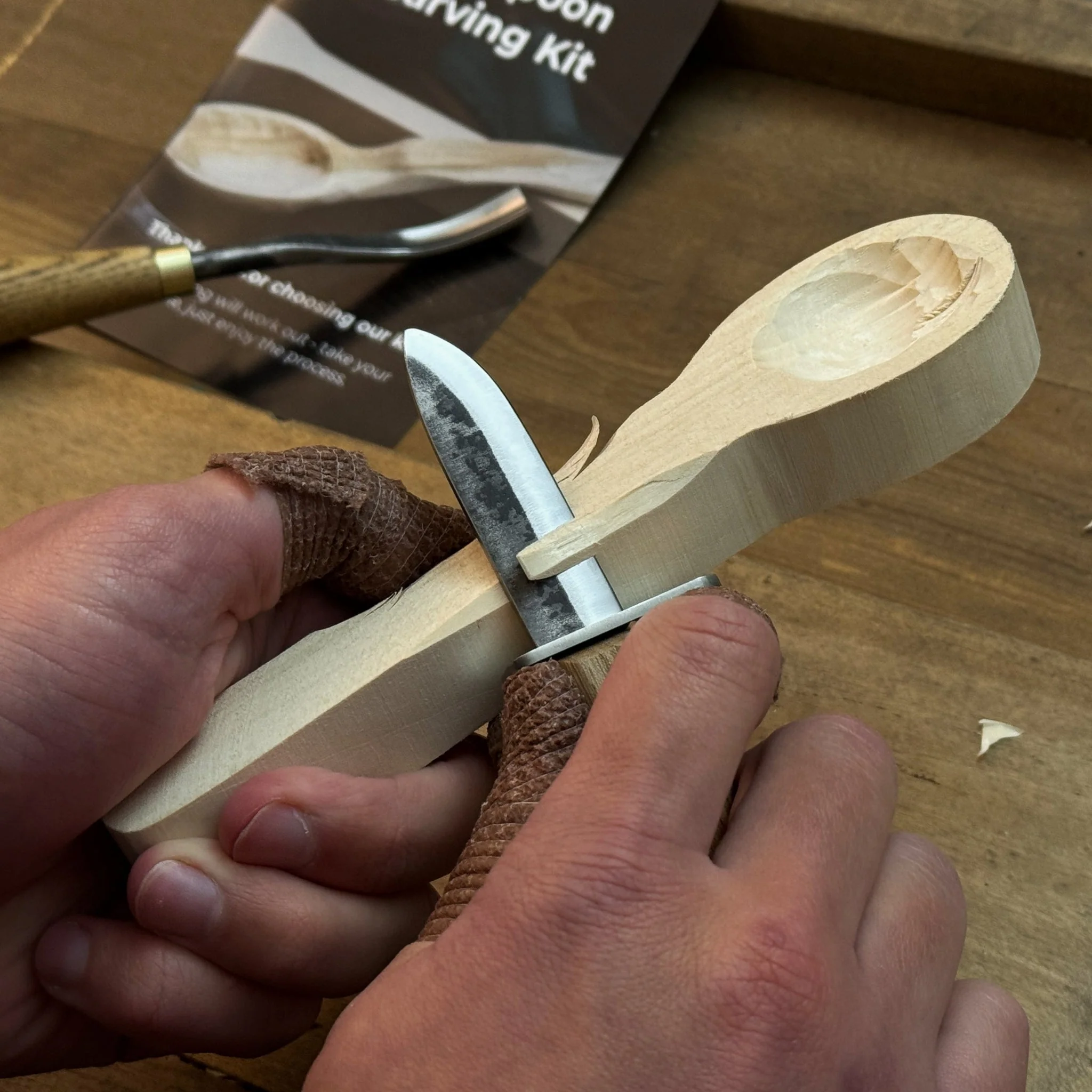 DIY 2-Piece Spoon Carving Kit for Beginners - Image 8