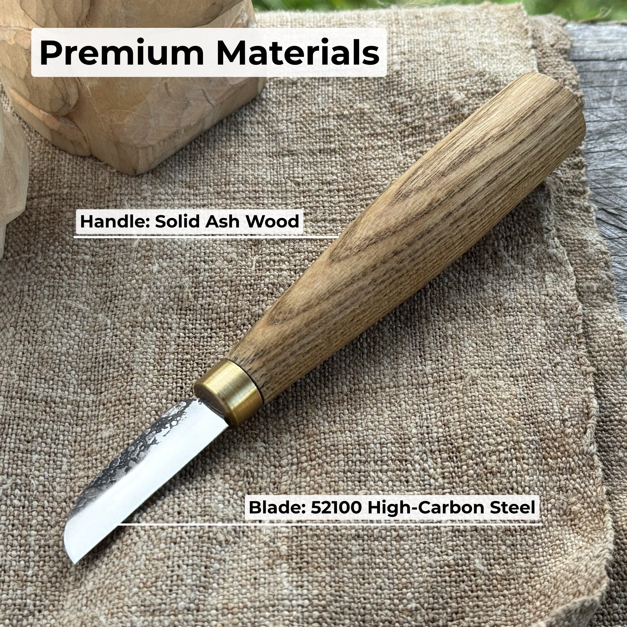 Small Chip Carving Knife, 4 cm (1.57 inches) - Image 6