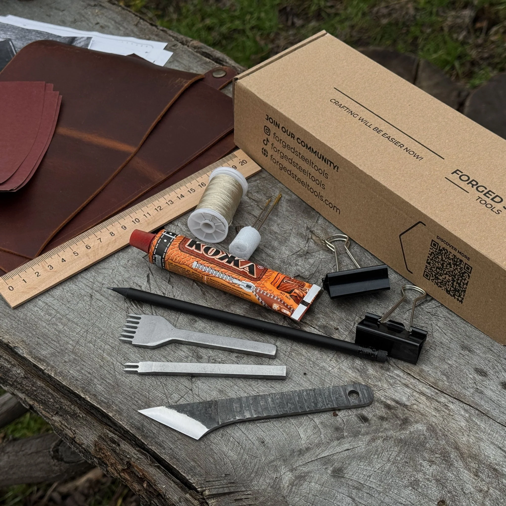 Leather Wallet DIY Kit - Image 3