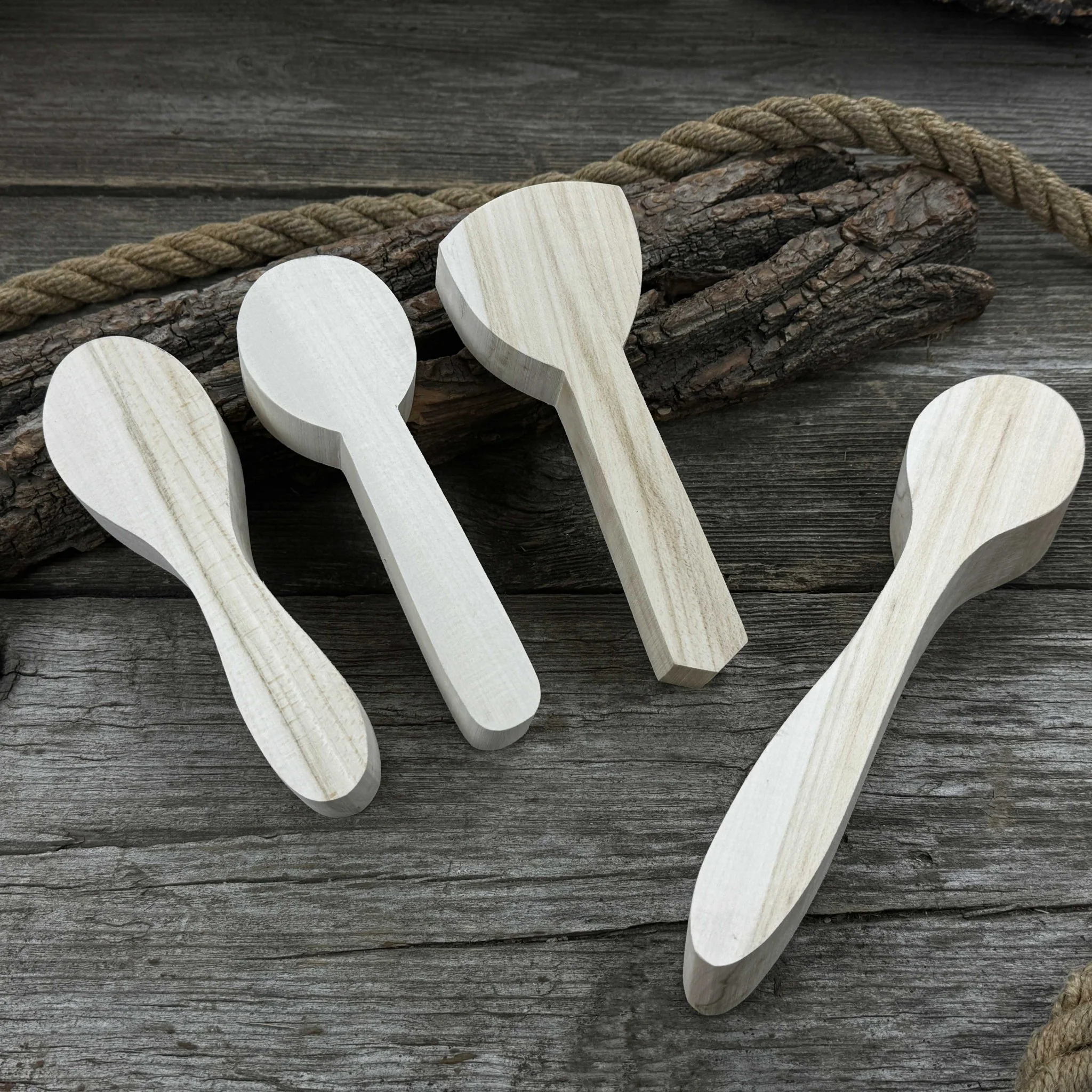Set of 12 Linden Wood Spoon Carving Blanks - Image 8