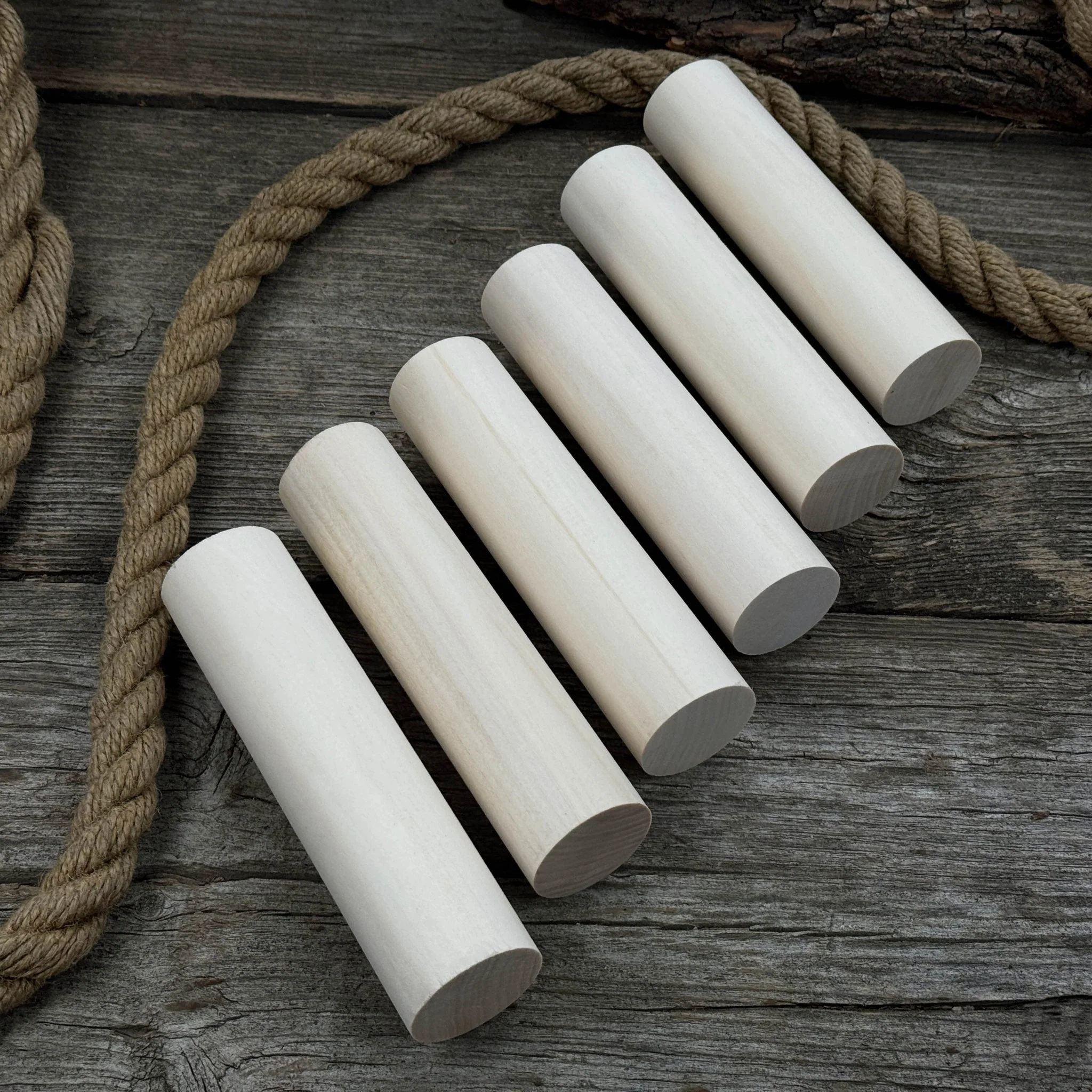 Set of 6 Round Linden Wood Carving Blanks - Image 6