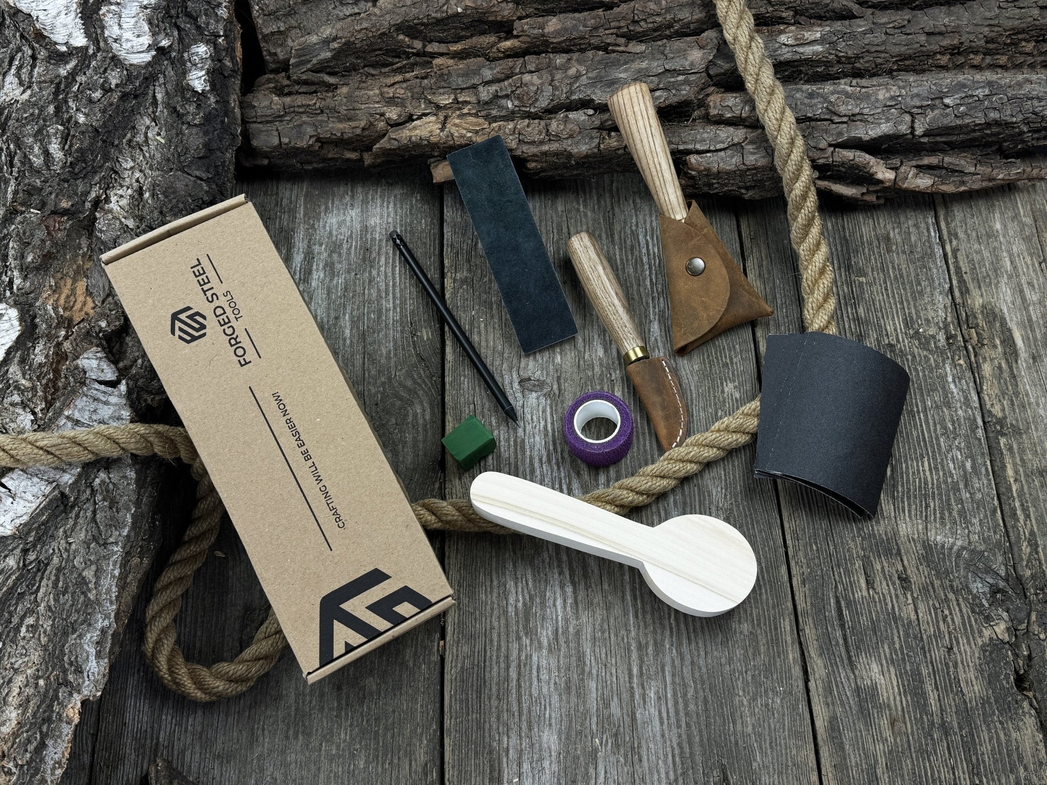 Spoon Carving Kit – Craft Your First Spoon with This All-Inclusive Starter Set - Image 2