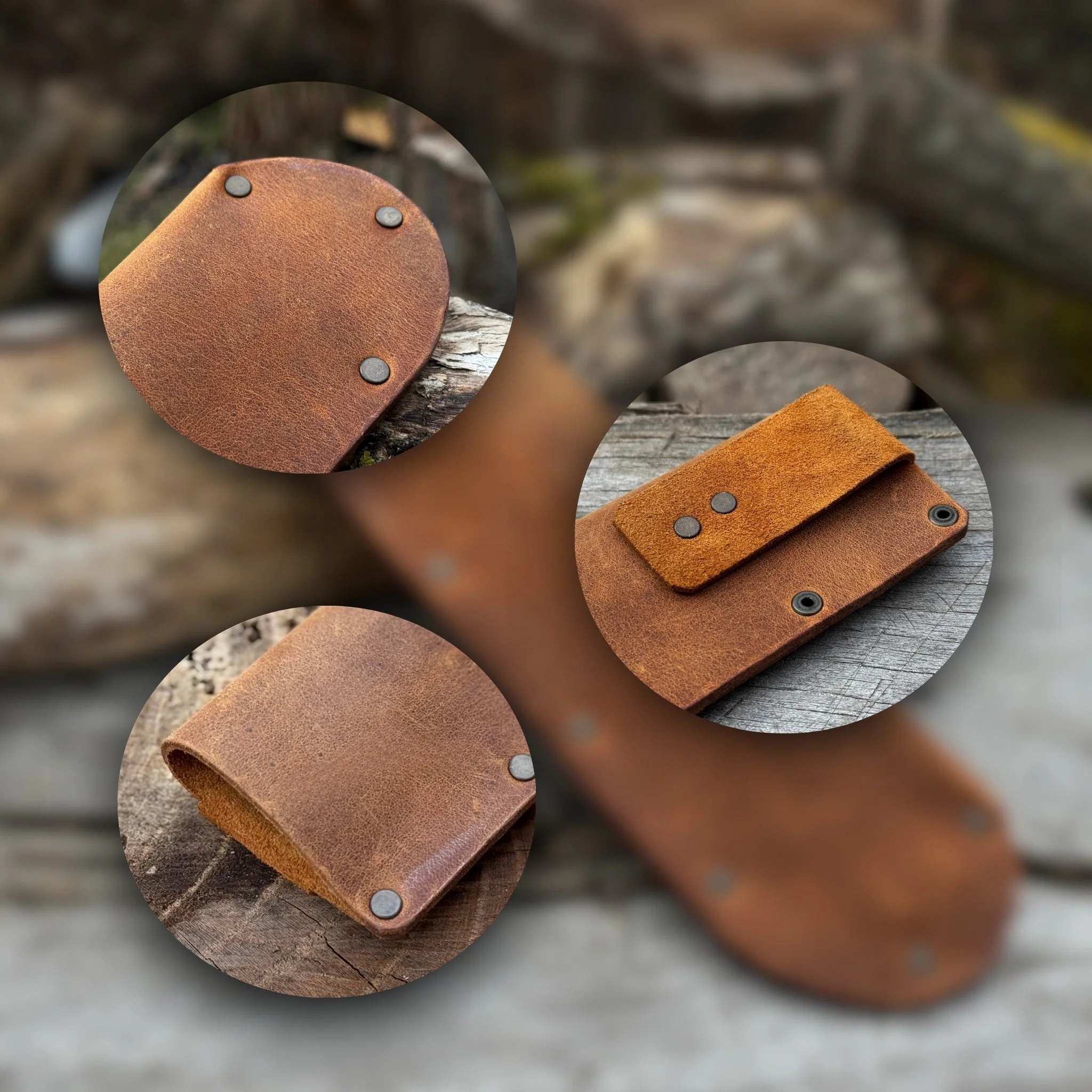 Universal Leather Sheath for Knives - Image 7