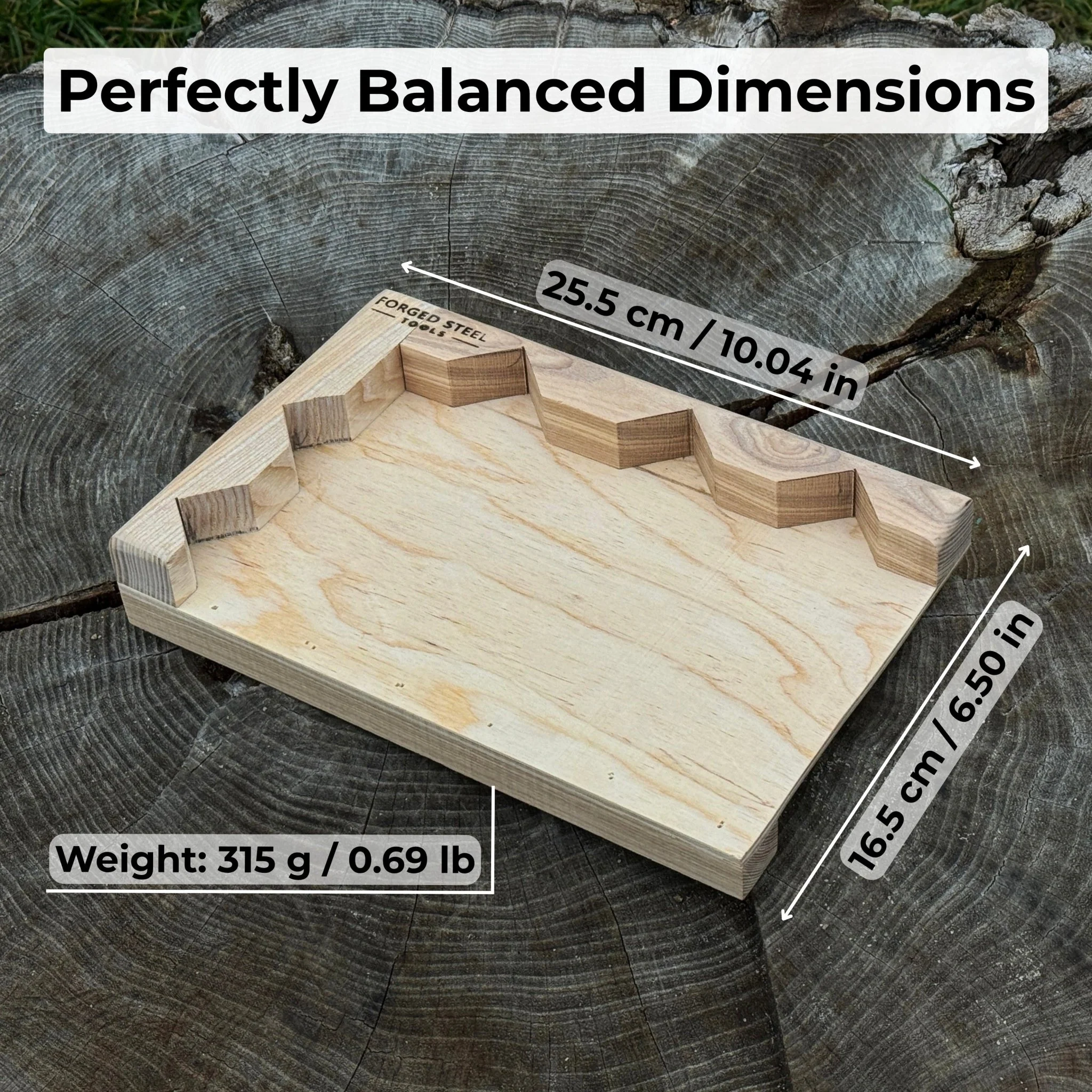 Wooden Bench Hook for Carving. Handcrafted Work Support for Wood Carving - Image 2